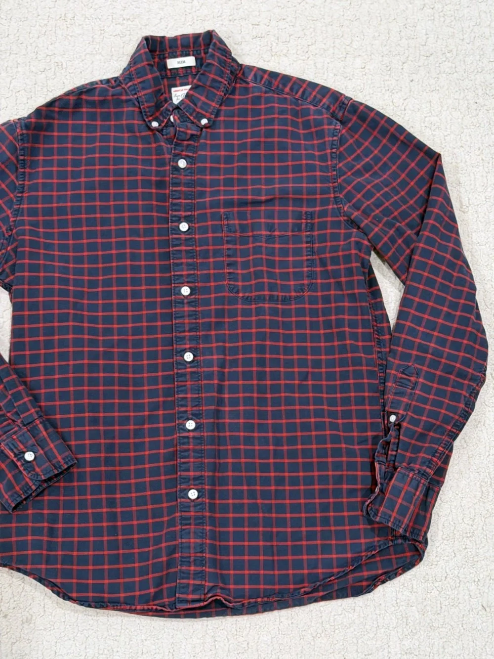 Men's J. Crew Slim Button Down Shirt Size Medium